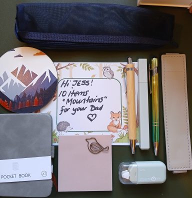 Mountain 10pce Stationery Bundle Customer Order 10pce Mountains Stationery Bundle